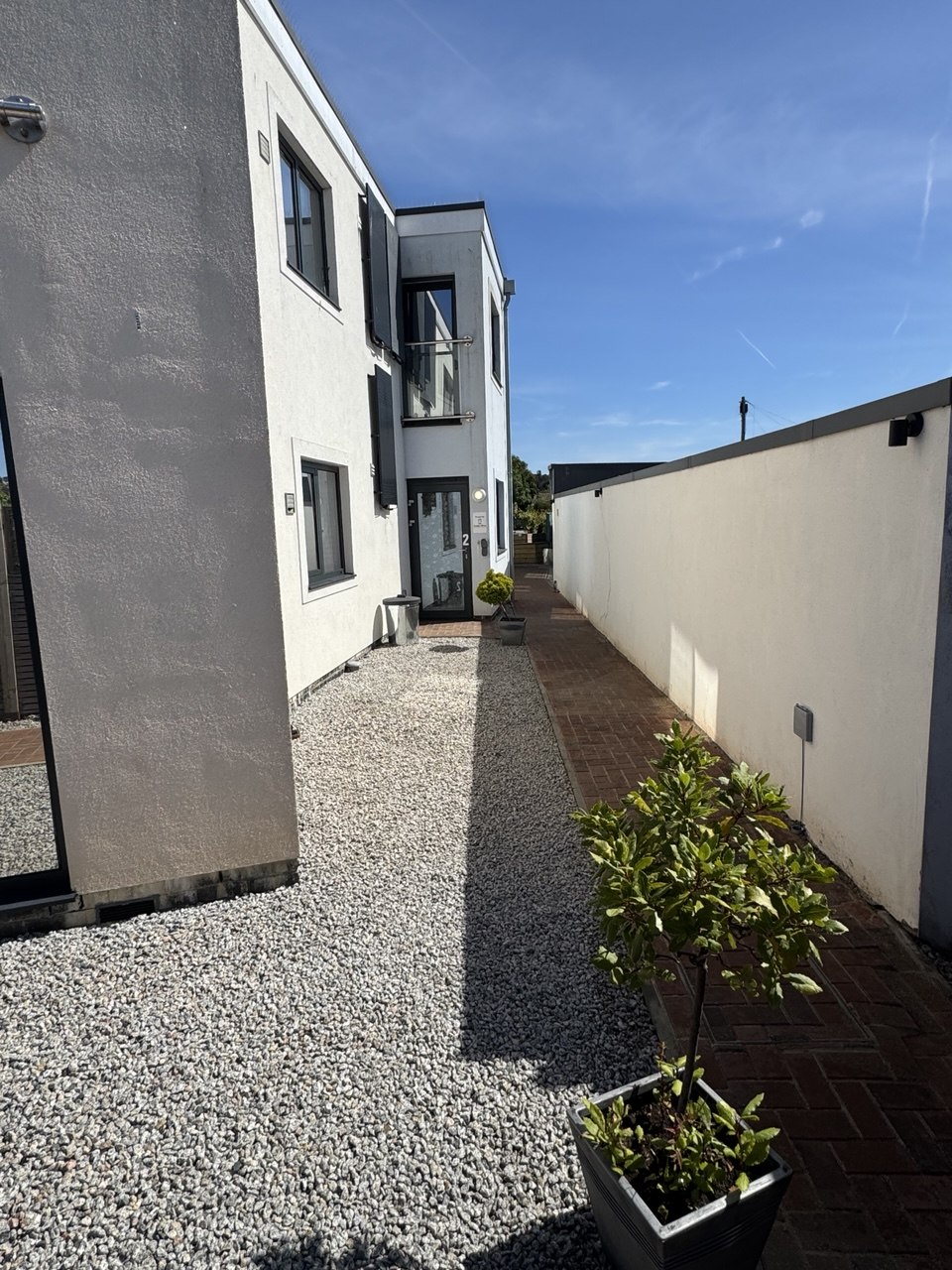 Private grounds and walkway
